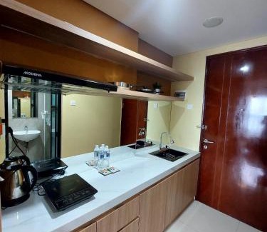 Batam Apartment | Serene Studio Pollux Batam Center - High Floor Sea View