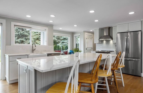 Kittery House | Serene WaterView House, Hot Tub, Fireplace, Large Deck & Yard!