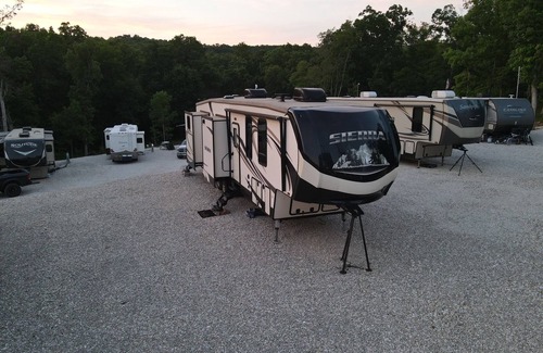Stover House | Serenity at Sunny Beach RV Resort in the quiet part of the Ozarks