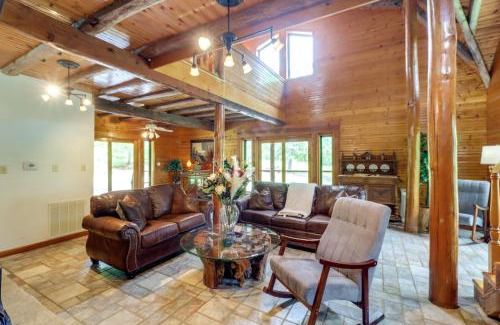 Harrison House | Serenity Cabin with Game Room and Decks in Harrison!