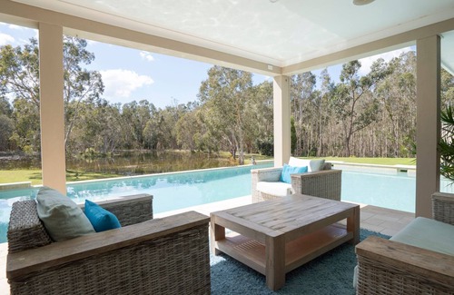 Peregian Beach House | Serenity - Home on Acreage Surrounded By Noosa National Park