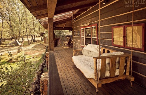 Julian Cabin | Serenity in the Woods - Beautiful Log Cabin on 2 acres with AC & WiFi & Xbox