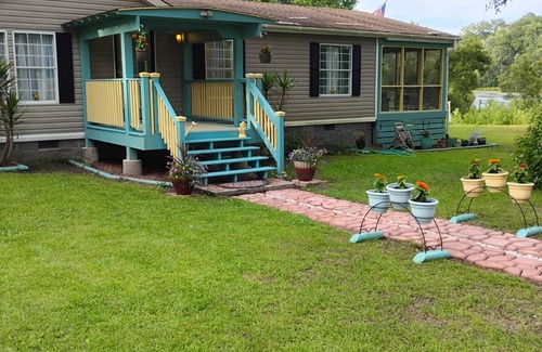 Sunset Beach House | "Serenity Now" Beautiful Lake Front property with Pool in Sunset Beach, NC