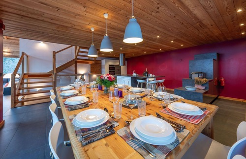 La Salle-les-Alpes Ski Chalet | Serre-Chevalier: 5-star luxury chalet, Spa area, panoramic view