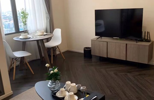 Phra Khanong Nuea Condo | Serviced 1BR Duplex/45 SQM/Sukhumvit 48/monthly