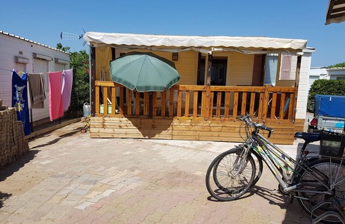 Les Ayguades House | Set of 2 mobile homes 5 bedrooms 50m from the beach