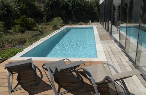 Sete Villa | SETE, listed villa 240 m2, 50 meters from the beach, 1st sea line, swimming pool