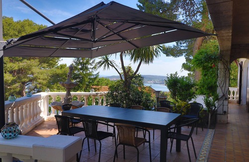 Sete Villa | Sete, St Clair, Charming house Pool Clim Beautiful view etang Thau Gr quiet garden