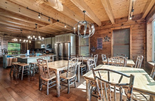 Gatlinburg - Pigeon Forge Cabin | Sevierville - Mountain Golf Lodge - 8 Bdrms.