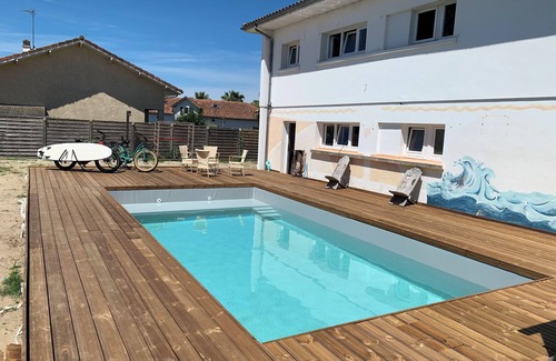 Benesse-Maremne Apartment | Sewa surf house 10min from Capbreton Hossegor