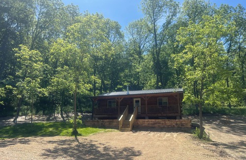 Gays Mills Cabin | Shalom cabin with private hot tub, Shalom Cabin