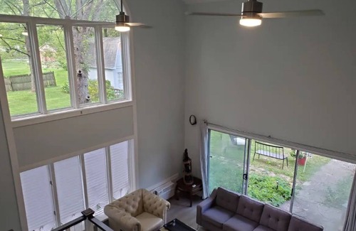 Indianapolis House | Sharp new reno with Master Suite on both floors.