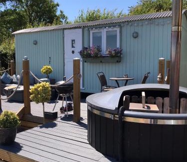 New Forest District Apartment | Shepherds Hut with Hot Tub