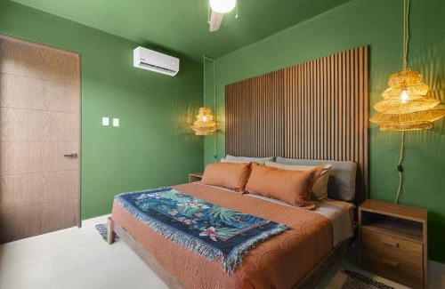 Tulum House | Shes moody TULUM 3 bed penthouse with yard pools rooftop aircon 15 minute drive to the beach