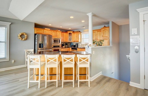 Ocean City Beach House | "Shore Blessed" Private Pool, Tiki Bar, Ocean View, Gourmet Kitchen, Elevator