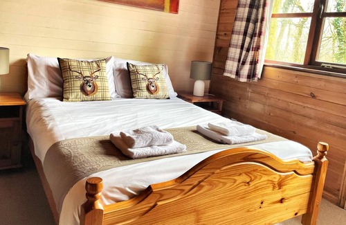 Llanybri House | Shrew Lodge-woodland Lodges-Hot Tub-Pembrokeshire-Tenby