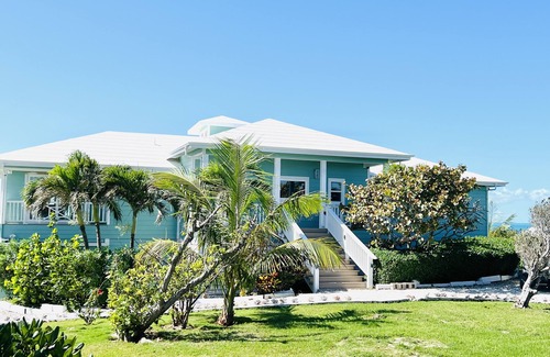 Great Guana Cay House | ShuggaBreeze on Great Guana Cay. Expansive home with Private Pier and Beach.