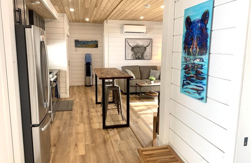 Anglemont Cabin | Shuswap Sea Can & Buoy Bar with HOT TUB & Buoy!