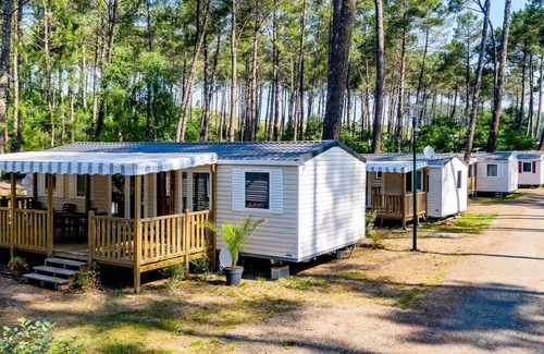 Saint-Julien-en-Born House | Siblu – The Dunes of Contis * - Mobil home Serenity 3 hp Signature with air conditioning 8 people