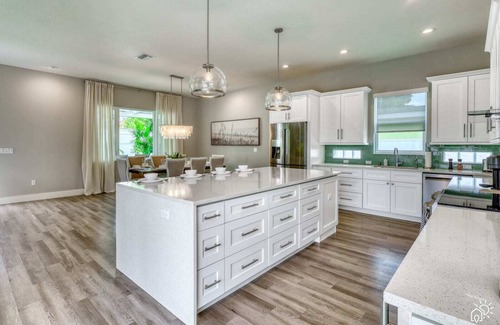 Vamo House | Siesta Key Modern Retreat with Heated Pool & Spa