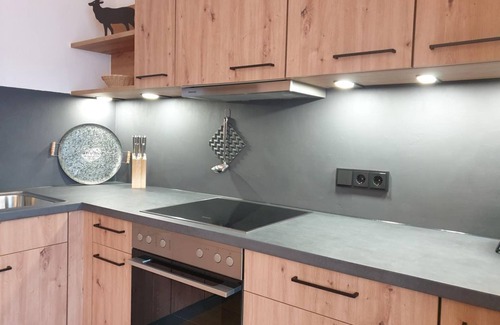 Wallgau Apartment | "Signal head" apartment 1 bedroom, shower, toilet - mountain view, guest house
