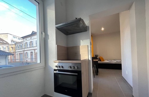Innenstadt-West Apartment | Simplex Apartments am Euro | suite |modern