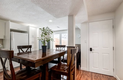 Northwest Calgary House | Simplistic 2BR Suite near Nose Hill & Airport
