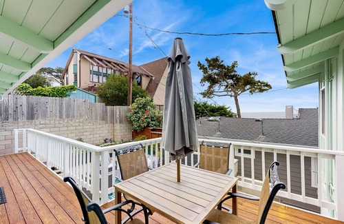 Park Hill House | Single floor home w/ocean views, close to beach - dog friendly & easy access