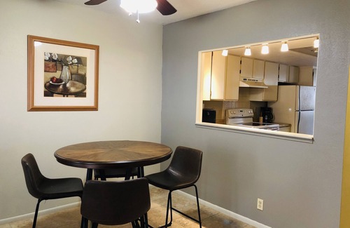 Bloomington House | Single Level Townhome 2 Bdrm 2 Bath Furnished Month to Month Rental