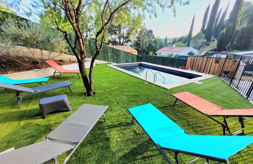 Montfort-sur-Argens Villa | single-storey villa with private south-facing pool