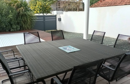 Vaux-sur-Mer Villa | Single-storey house Royan 8 pers - Heated swimming pool in summer - Pontaillac beach