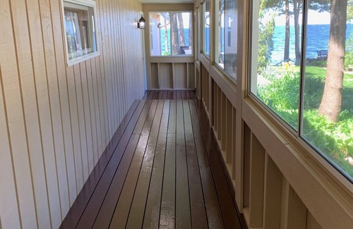 Sister Bay House | Sister Bay Lake Front Dog Friendly Bikes Grill Fire Pit New Piers & Boat Slips
