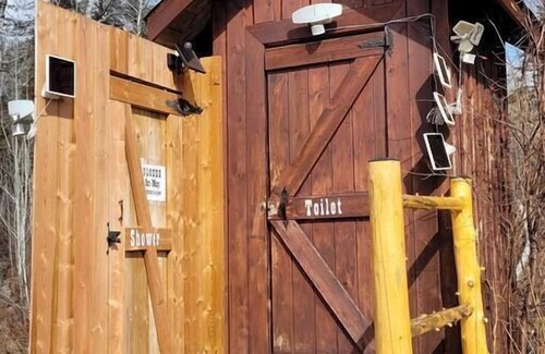 Kenora Cabin | Site 03 Hunter Glamping Bunkie on Small Urban Farm