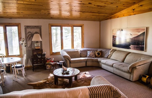 Pine River Cabin | Sittin' on dock on the bay'