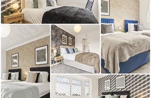 Watford House | Six Bedroom House by Brookland Stays Serviced Accommodation Short Lets Hertfordshire with Free WiFi