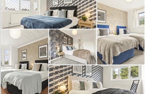 Watford House | Six Bedroom House by Brookland Stays Serviced Accommodation Short Lets Hertfordshire with Free WiFi
