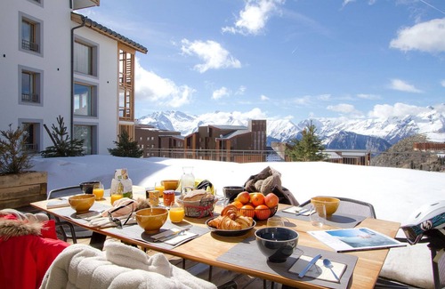 Bergers Condo | Ski aux pieds ! Chic T3 + cabine & terrasse