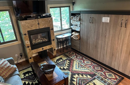 Four O'Clock Apartment | Ski In/Out Newly updated studio near Main St!