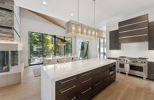 Park City House | Ski-In/Ski-Out Alpine Estate with Pool, Hot Tub, Climbing Wall in The Colony