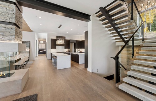 Park City House | Ski-In/Ski-Out Alpine Estate with Pool, Hot Tub, Climbing Wall in The Colony