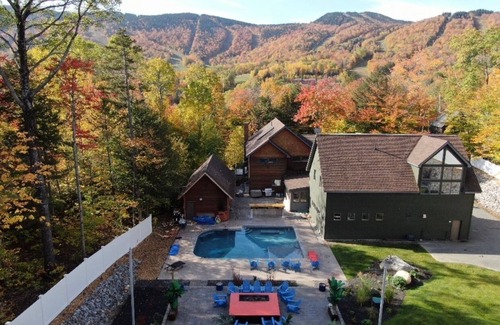 Sunday River Area House | Ski in, ski out! Custom Spa Retreat. Direct access to Sunday River Resort