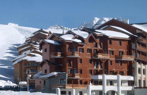 Plagne Soleil Apartment | Ski-in/ski-out & foot of the slopes, balcony, 46-55m², La Plagne