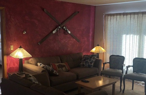 Powder Mountain Condo | Ski-in ski-out Powder Mountain condo 2 bedroom. 2 baths. Fireplace.