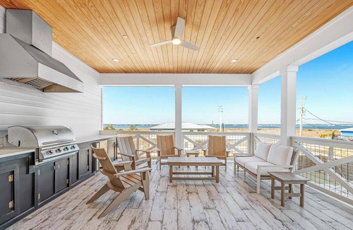 Navarre Beach House | Sky High- pup friendly home w/pool, sleeps 22!