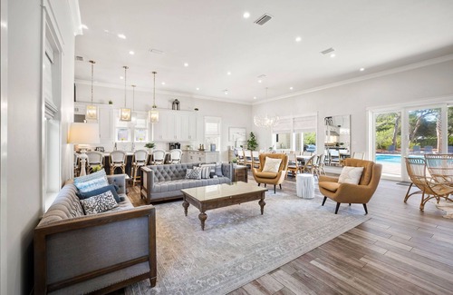 Gulf Pines House | Sky's Oasis: Huge Private Pool/Spa, FREE Golf Cart, Private Beach
