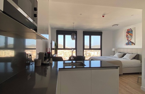 Palma-Palmilla Apartment | Sky Views Over Málaga