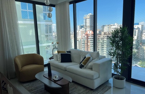 Downtown Santo Domingo Apartment | Skyview lovely 2-bedroom apartment in Piantini Santo Domingo 4 jacuzzi, pool,gym