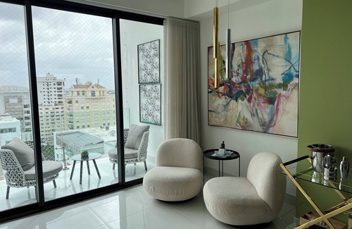 Downtown Santo Domingo Apartment | Skyview lovely 2-bedroom apartment in Piantini Santo Domingo 4 jacuzzi, pool,gym