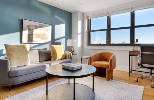 Telegraph Hill Apartment | Sleek South Boston 2BR w/ Gym & W/D, nr Carson Beach, by Blueground
