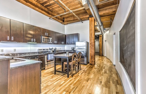 Downtown West Apartment | Sleep 8 DWTN Loft-Walk to Convention Ctr & Sights